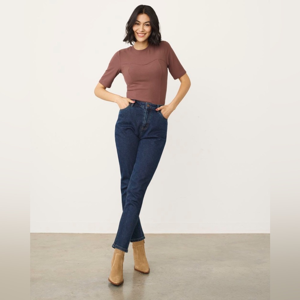3 for $10 • REITMANS // Tall Classic High-Rise Dark Blue Women's Jeans